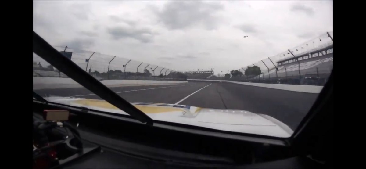 KermitDFrog2005's tweet photo. @nascarprophecy This moments later.  He was WAY over the line. https://t.co/jQ1zVBQzZZ