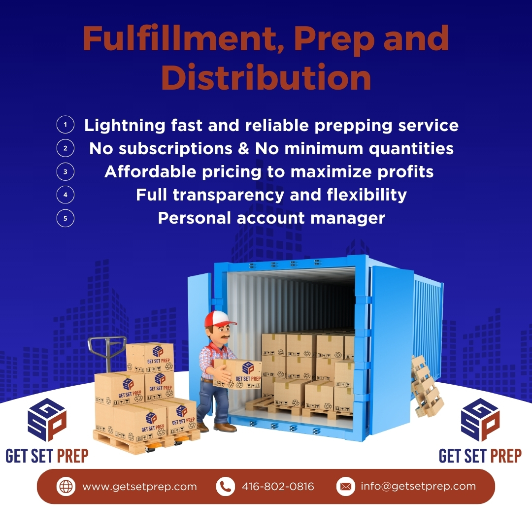 GetSetPrepTO's tweet image. Why choose GetSetPrep? 
🚀 Lightning-fast &amp;amp; reliable prepping 
📦 No subscriptions &amp;amp; no minimums 
💸 Affordable to maximize profits 
🔍 Full transparency &amp;amp; flexibility 
🤝 Personal account manager

#GetSetPrep #PreppingService #Amazon #Shopify #Ecommerce #PrepCenter #FBASeller
