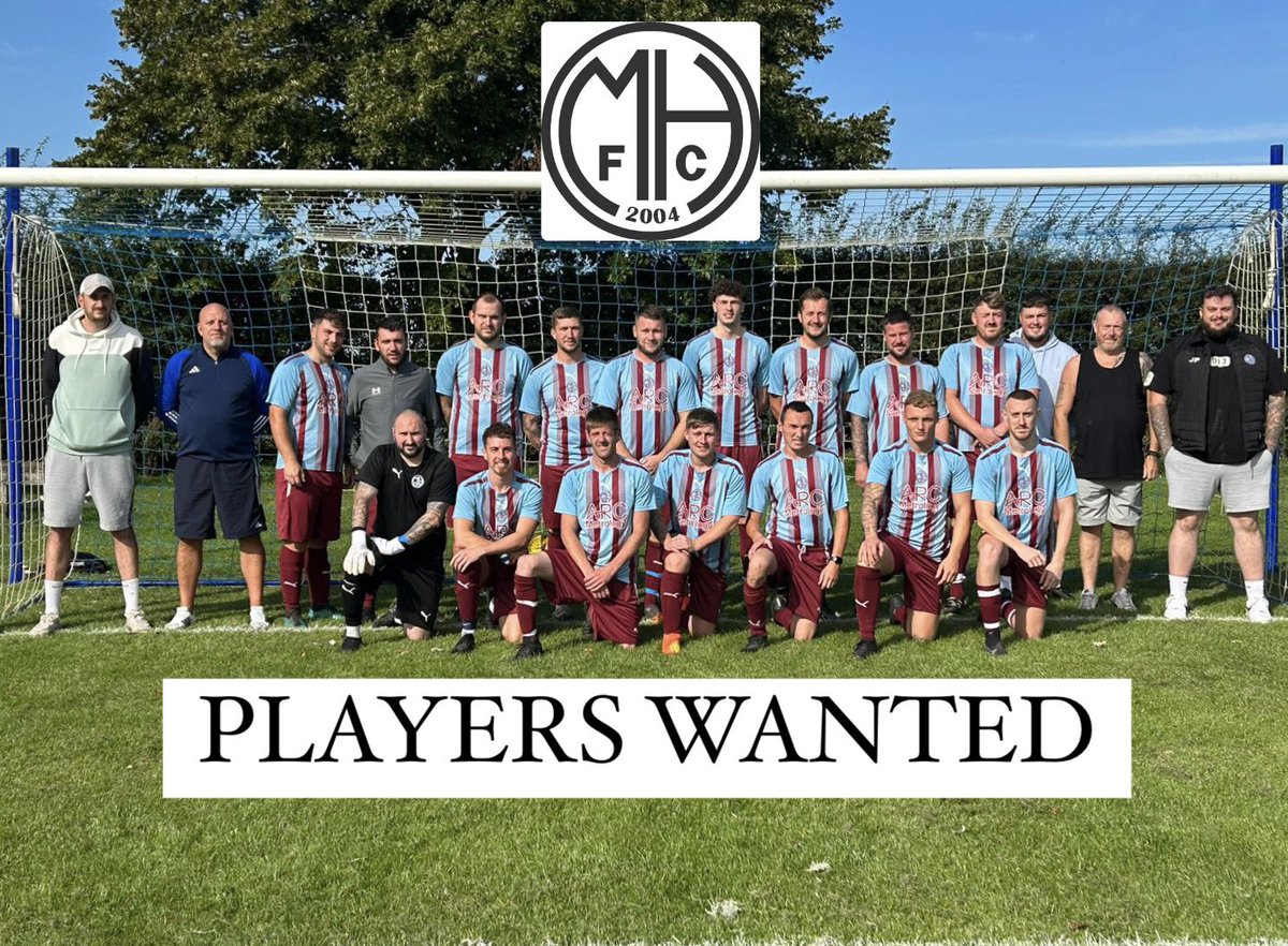 PLAYERS WANTED!

We’re still looking to add a few body’s ahead of the new season. Dual registrations welcome.

Training Sunday 10:30am, Manor Field (Behind Maltby swimming baths)

Drop us a DM if interested, anyone welcome! 

<a href="/Rdslfootball/">Rotherham And District Sunday League</a> 

#UTM