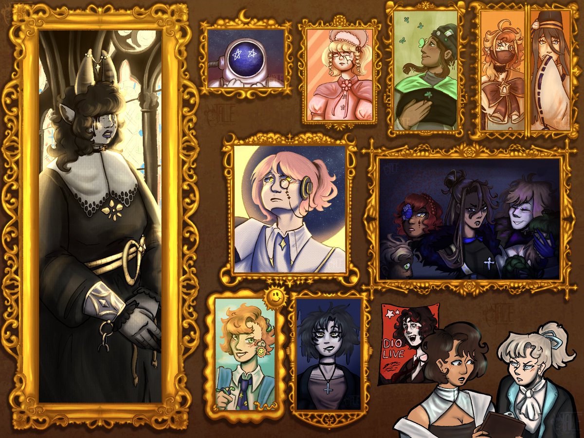 TalesTales_Art's tweet photo. Portraits #Reverse1999oc 

#artfight2024seafoam Artfight Mass Attack https://t.co/ZBhjnOHTh6