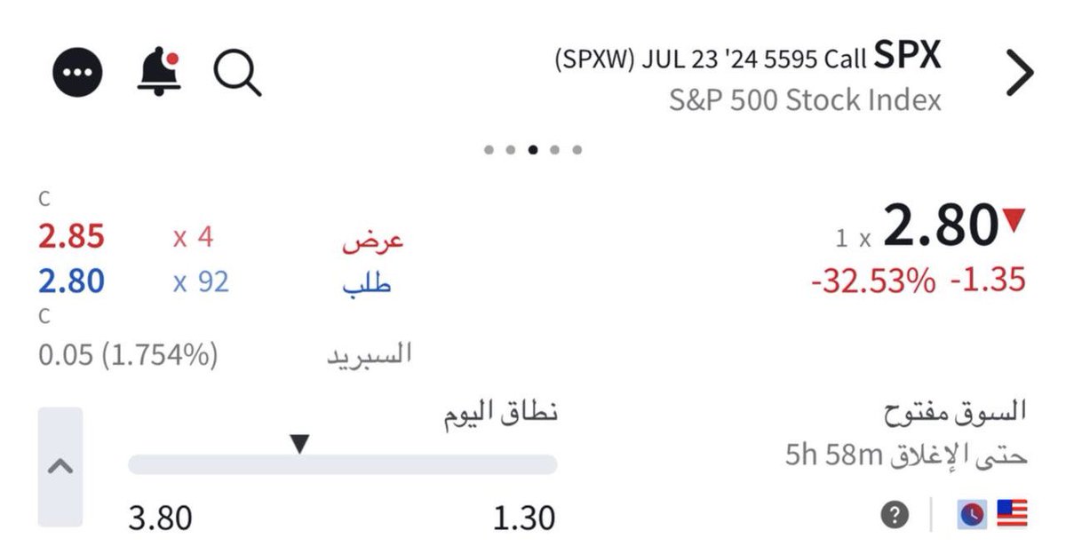 spx_lover's tweet photo. بعض من صفقات القناة الخاصة اليوم
#السوق_الامريكي #سباكس #عقود #عقود_اوبشن #اوبشن #SPX500 #SPX2022 #SPXm https://t.co/oNnxMvmv4k