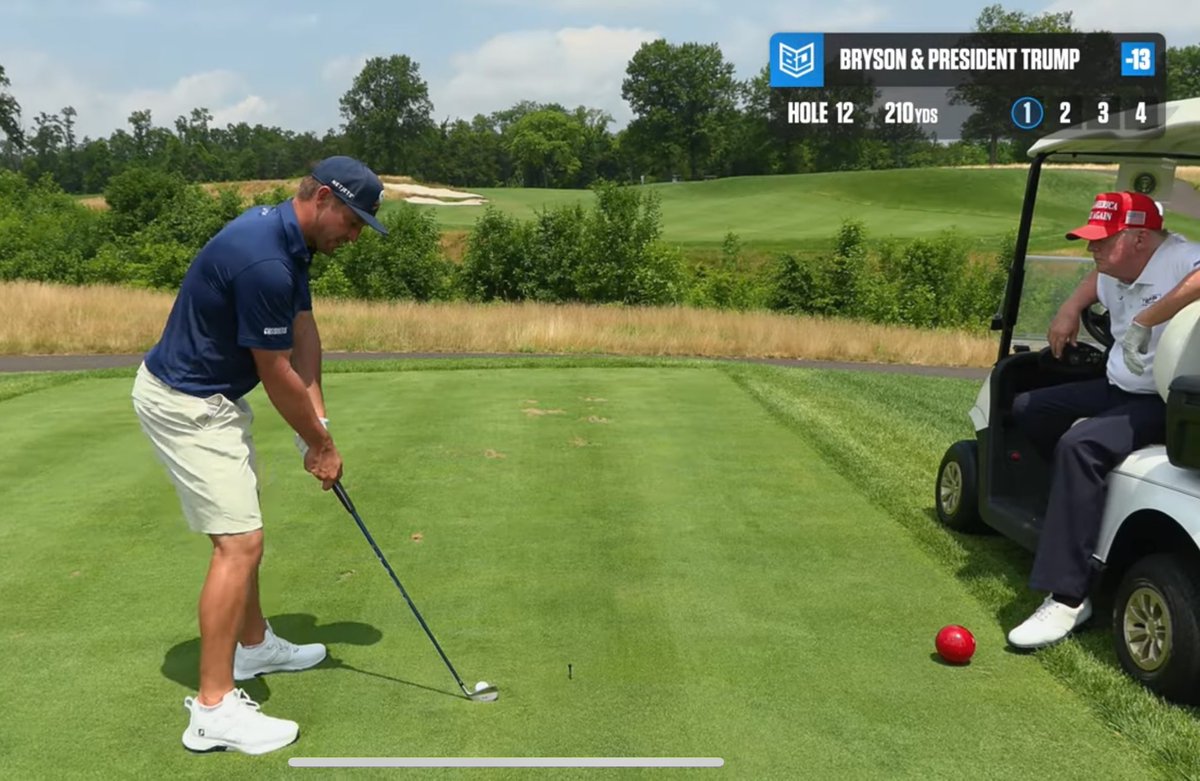 just a preposterous cart parking job