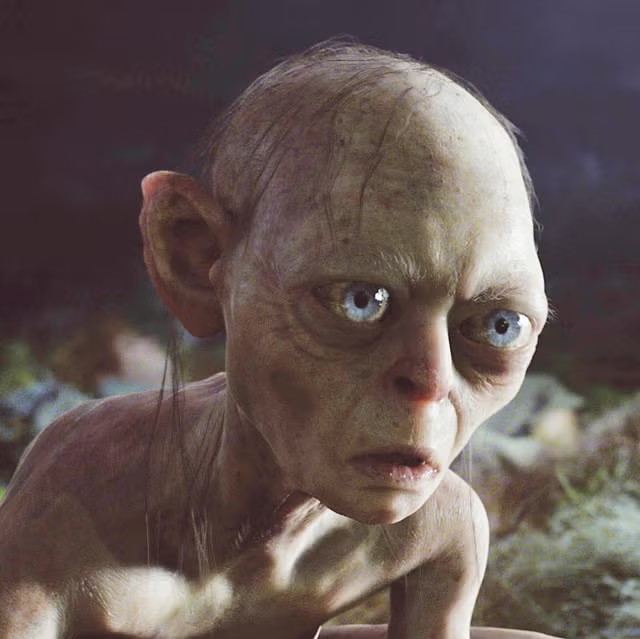 hemleck's tweet photo. @PostsOfCats Gollum https://t.co/6UV3bslIbR