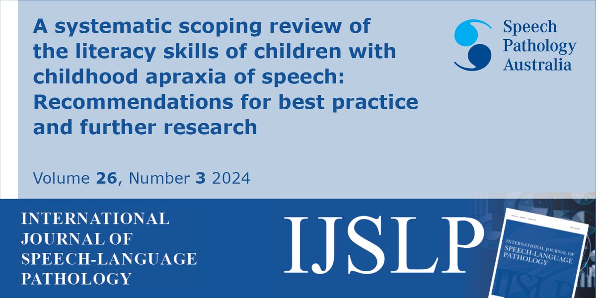 International Journal of Speech-Language Pathology (@ijslp) on Twitter photo You can now find this paper in Vol 26, Issue 3, <a href="/IJSLP/">International Journal of Speech-Language Pathology</a> by Sarah Tzy Yun Chou, <a href="/becsutherlandSP/">Dr Rebecca Sutherland</a> & <a href="/tricmc/">Dr Tricia McCabe (she/her) Tricmc@bsky.social</a>  #OpenAccess @speechpathaus 2023 national conference special issue #SLP  tandfonline.com/doi/full/10.10… You can now find this paper in Vol 26, Issue 3, <a href="/IJSLP/">International Journal of Speech-Language Pathology</a> by Sarah Tzy Yun Chou, <a href="/becsutherlandSP/">Dr Rebecca Sutherland</a> & <a href="/tricmc/">Dr Tricia McCabe (she/her) Tricmc@bsky.social</a>  #OpenAccess @speechpathaus 2023 national conference special issue #SLP  tandfonline.com/doi/full/10.10…