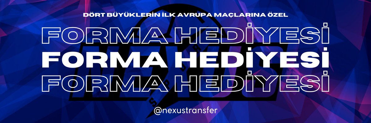 nexustransfer's tweet photo. 🟣 NEXUS SPORTS'TAN AVRUPA MAÇLARINA ÖZEL FORMA HEDİYELERİ 🟣

🟡🔵 4 takipçimize Fenerbahçe forması hediye ediyoruz. 🎁

👇 Yapmanız gerekenler:

🔸 @nexustransfer hesabını takip et.

🔸 Bu paylaşımı BEĞEN ve YENİDEN PAYLAŞ.

🔸 1 arkadaşını etiketle.

Sonuçlar 2 Ağustos'ta. ⏳ https://t.co/swxq7oqhzS