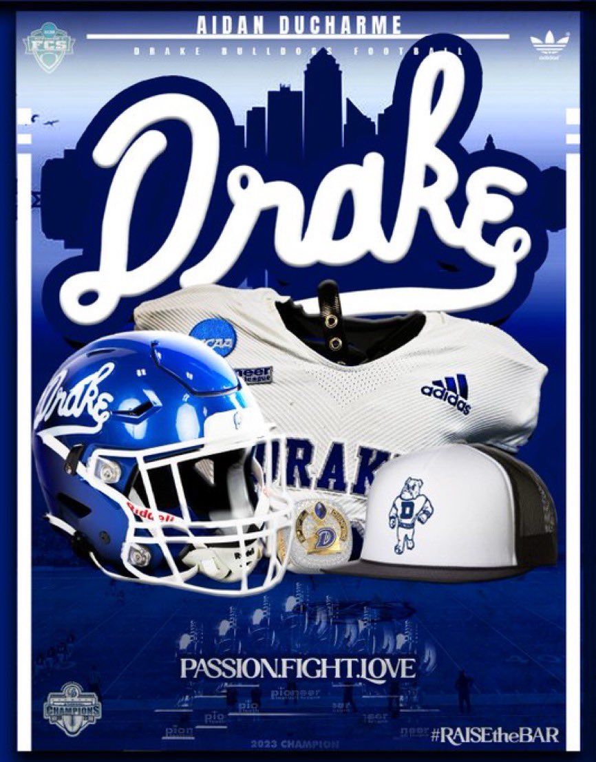 After a great conversation with @DrakeCoachSmith I am blessed to receive my first D1 offer! 
Go Bulldogs 🐶🔵‼️