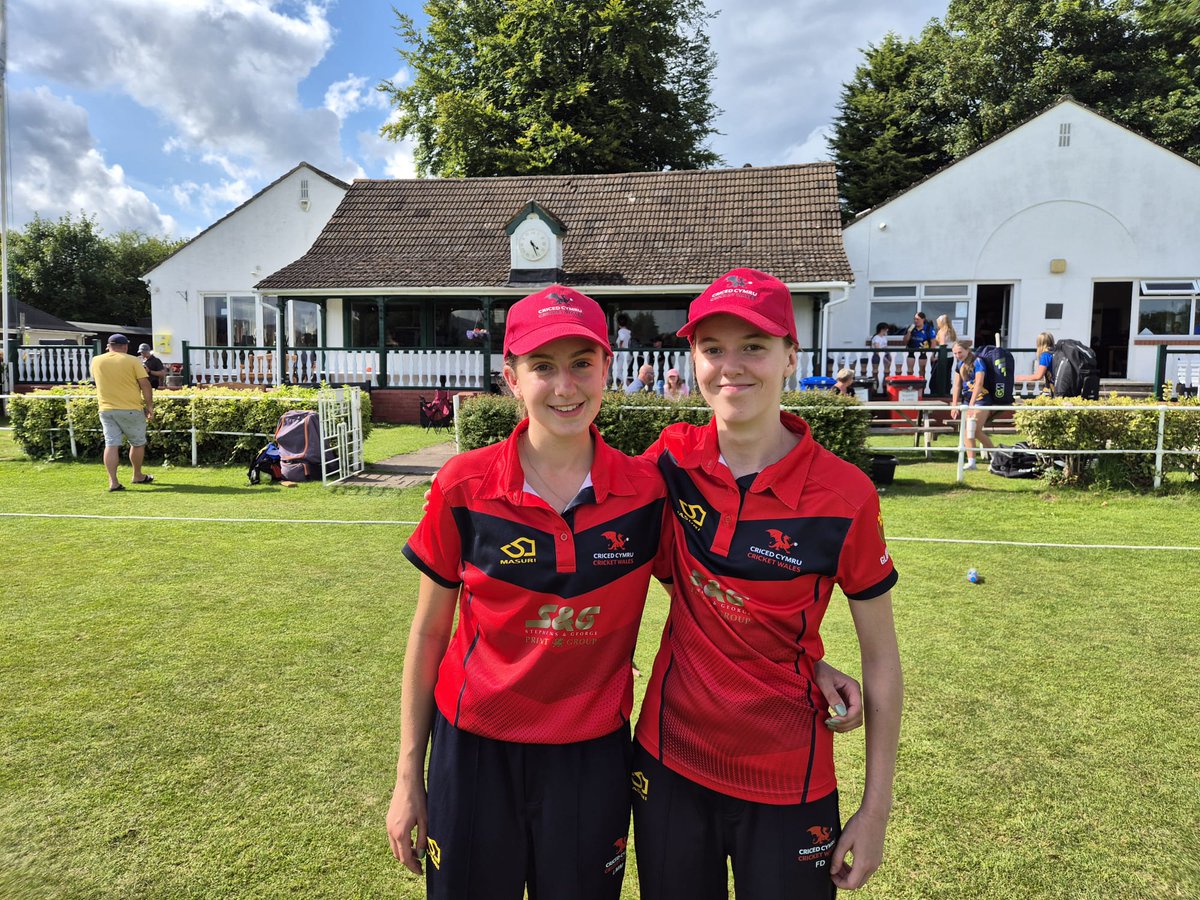 Nice to see both Faith and Lotte from our Women's Team play at their home ground for Wales under 18's Girls Team