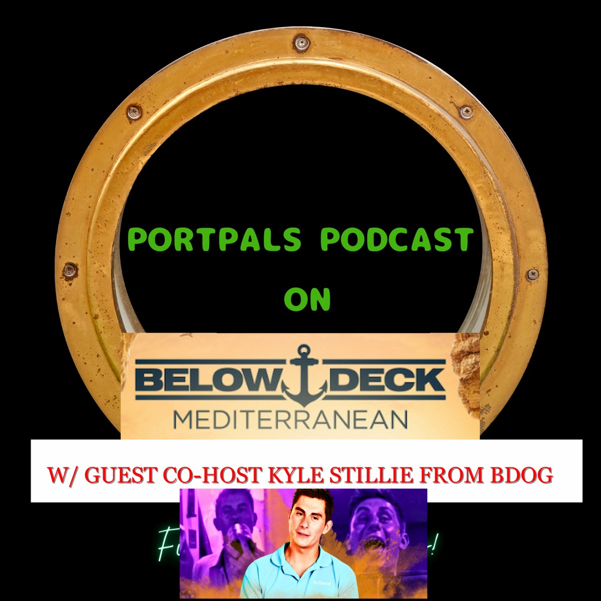 PortPalsPodcast's tweet photo. New Episode is live and we have a Guest Co-Host Kyle from BD OG. He is reviewing the latest #BelowDeckMediterranean episode with us.
https://t.co/BmFeFPv0uG
https://t.co/BQcX8stmo7
https://t.co/C6tNHEqk31

#BelowDeckDownUnder #BelowDeck #RHOC #RHOA #RHODubai #RHONYLegacy https://t.co/Yz83uVz0BK