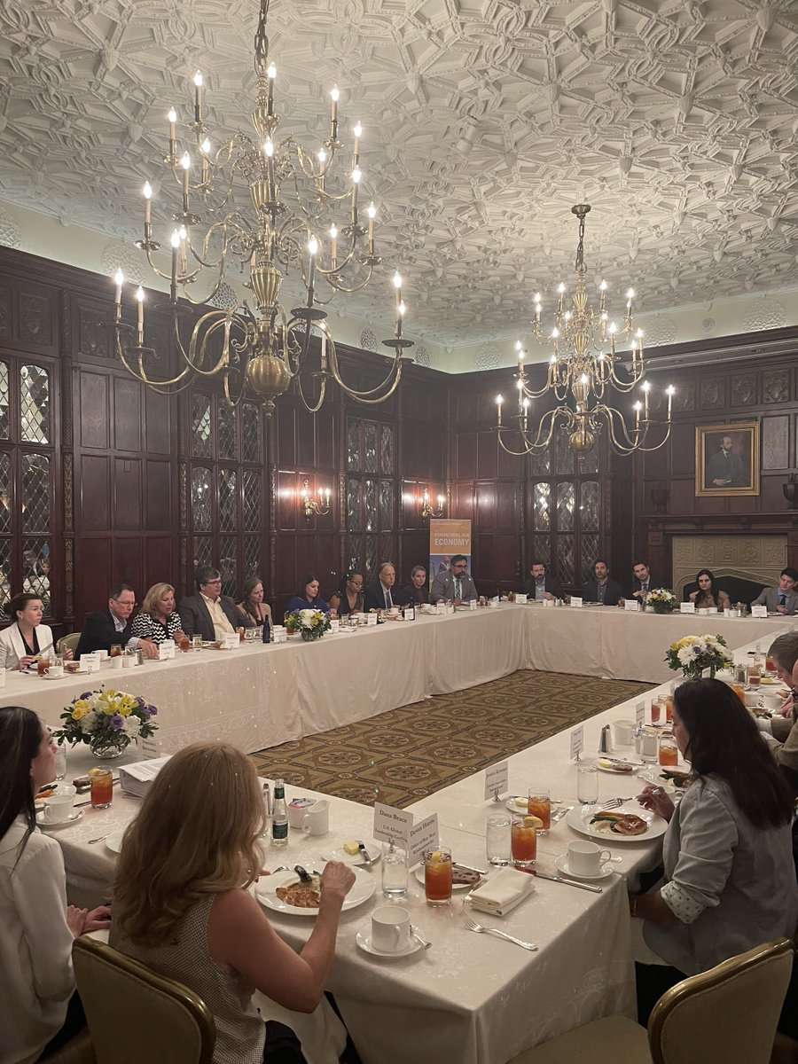 USGLC's tweet photo. To outcompete China, we must invest in our development &amp; diplomacy programs. Great conversation today with @StateDept’s Mark Lambert, @USAID’s Francisco Bencosme &amp; @DFCGov’s Beth Roberts on how these programs are essential to America’s China strategy. https://t.co/Wjn9POkN7E