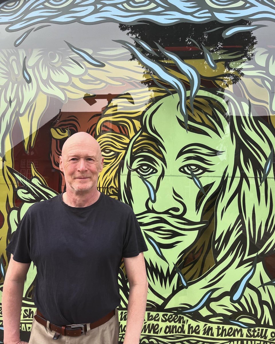 With <a href="/BardScot/">Professor Paul Innes</a> at ISC2024. Great to be back in #stratforduponavon