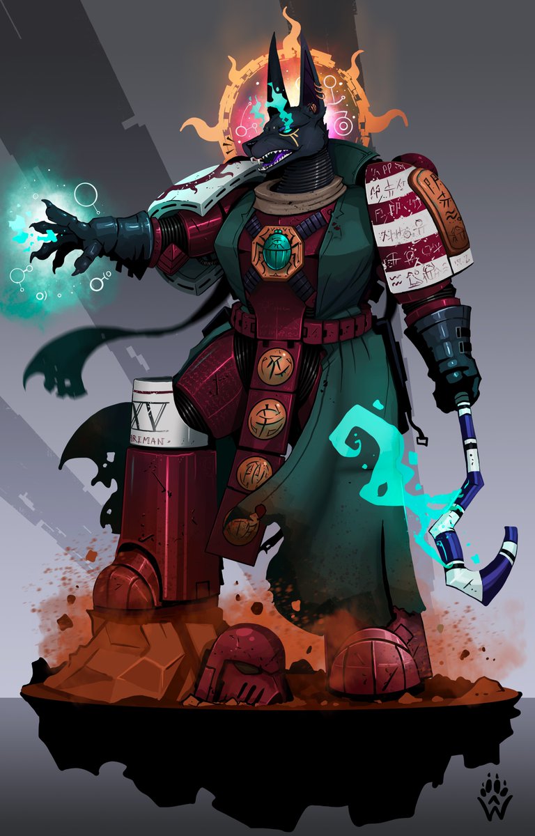 Chief Librarian, Ahzek Ahriman

#conceptart #horusheresy #warhammercommunity