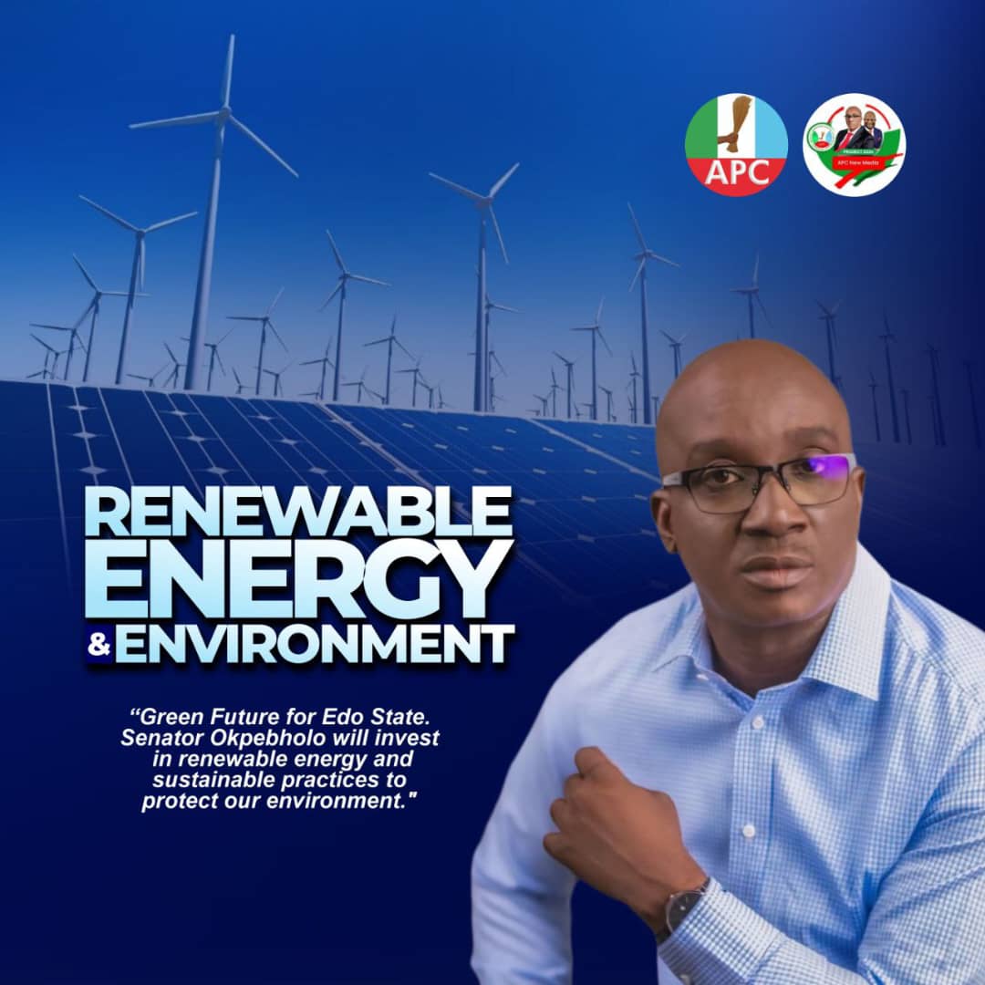 Owanbae's tweet image. "Together, we can transform Edo State into a beacon of sustainability and prosperity. With SMO as governor, we will harness renewable energy to power our communities, protect our environment, and ensure a green and thriving future for all.
#GreenFuture #SustainableEdo #MODEN