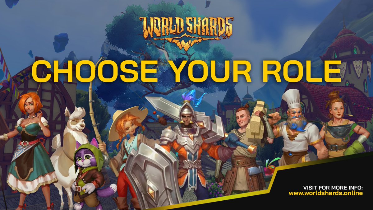 In <a href="/WorldShardsGame/">WorldShards | Wishlist on Steam</a>,  you can choose the role that you like the most! ⚔️

The world of Murralandia is open to everyone, and each person can find an occupation that suits them best! ✨

More info here:  worldshards.online/#choose-class-…