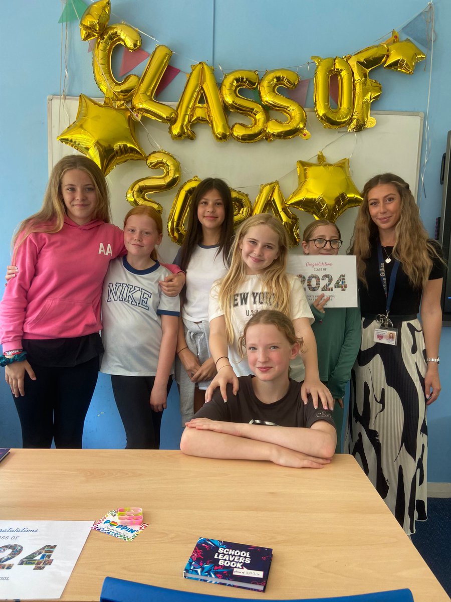Thank you for a fantastic year, Y6. Feeling very grateful! Hope everyone has a fantastic summer &amp; wishing my lovely lot the very best as they move on to high school. 🥰👋🏼❤️