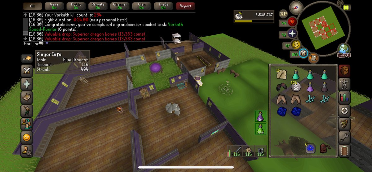 Goul_Inc's tweet image. OSRS mobile Vorkath combat challenges? Completed. #OSRS #OSRSmobile #OldSchoolRunescape #2007Scape #OSRSmobileDemon