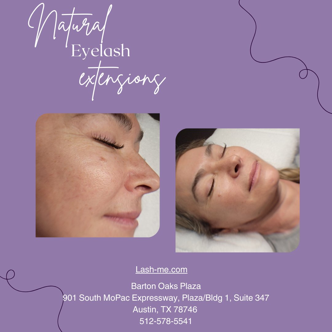 LashMeLLC's tweet image. "Enhance your natural beauty with our ultra-natural eyelash extensions! Perfect for a subtle, everyday look. 🌿✨ #NaturalLashes #LashMeAustin"