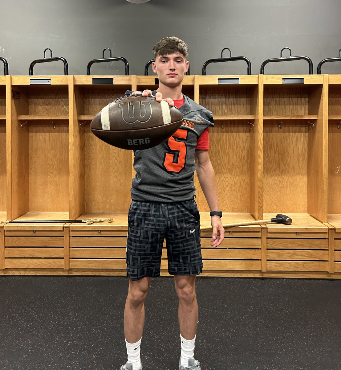 maddox_ju5's tweet photo. Had a great visit today at Heidelberg University! Thank you for the opportunity @coachjasonlewis @Coach_Donaldson ! https://t.co/puZSXGoi48