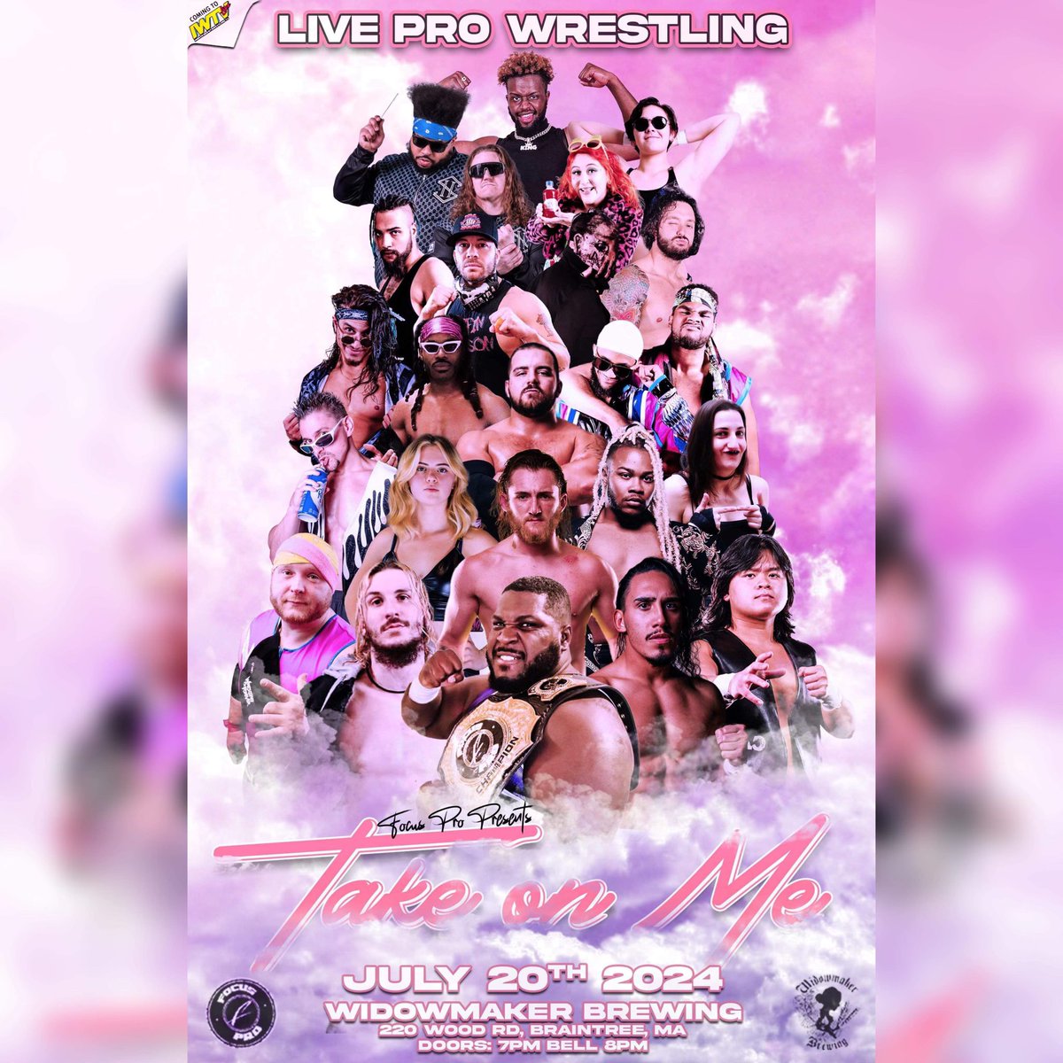 FocusProWrestle's tweet image. NOW STREAMING ON @indiewrestling !!!