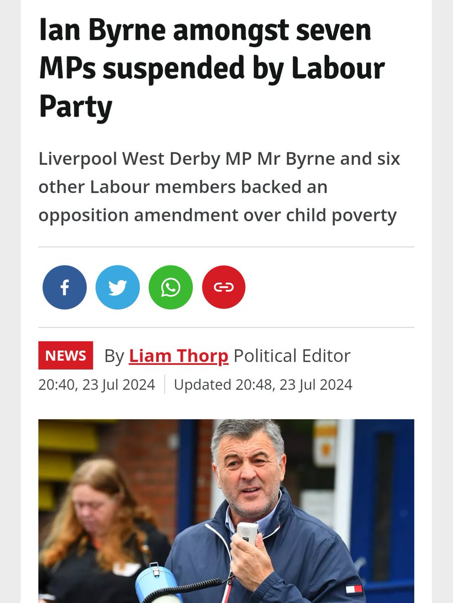 TheShipbuilders's tweet photo. The work he champions via @SFoodbanks &amp; relentless pursuit of a Hillsborough law sets him apart; his suspension for voting to end the criminally cruel two-child benefit cap demonstrates this.

The struggle continues as we try to survive on the line between the smug and the damned https://t.co/iYQHWNIBLk