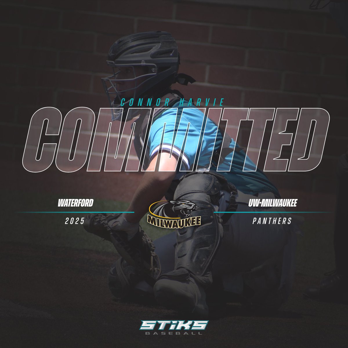 stiksacademy's tweet photo. 🚨Committed Alert!!🚨2025 GRB STiKS backstop Connor Harvie commits to @MKE_Baseball! Connor’s work ethic throughout the years has been second to none and we wish him the best moving forward. Congrats Connor!! #STiKS https://t.co/cde2gmoD1C
