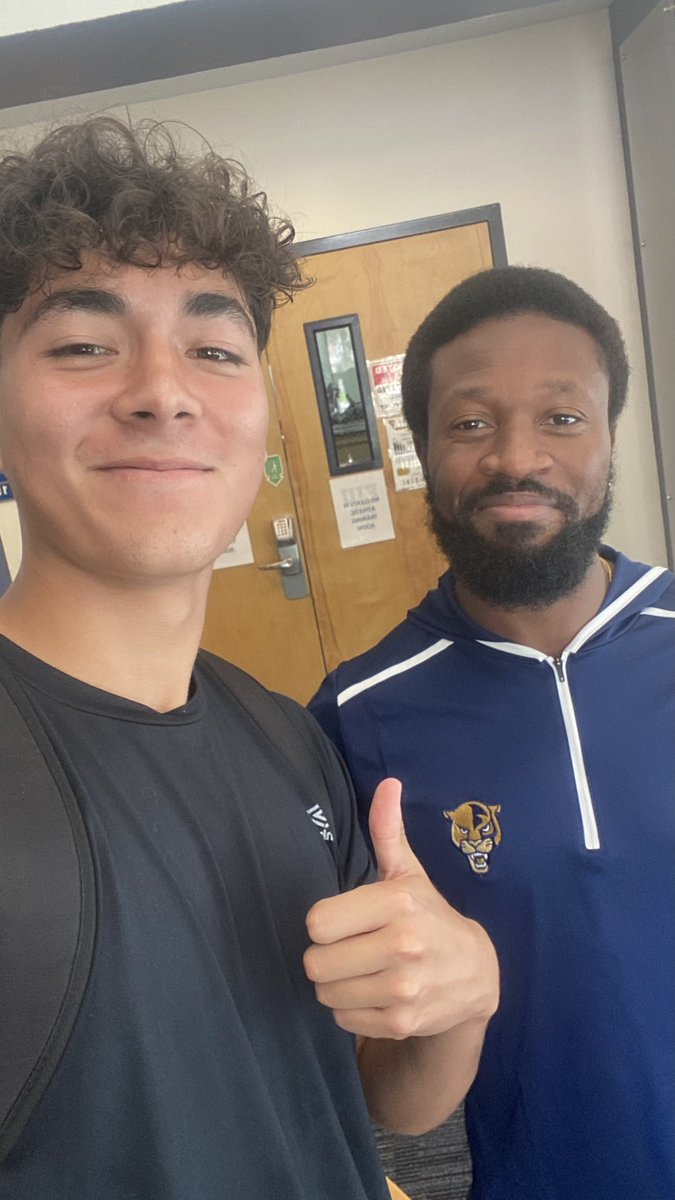 Looking forward to making some good tackles, aerial duels, and distribution in front of many coaches at FIU’s 2 Day ID Camp this weekend! I had the honor of getting to meet Athletic Trainer, Najeeb Emmanuel, yesterday and discuss the program. <a href="/lucaschampenois/">lucas champenois</a> 
<a href="/FIUMensSoccer/">FIU Men's Soccer</a>