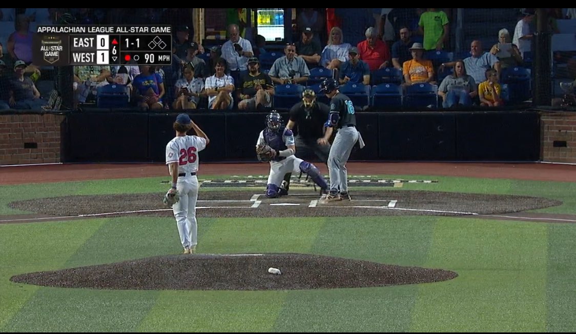 Big League Bandits (@blbs_bandits) on Twitter photo Former Bandit <a href="/zneville14/">Zach Neville</a> representing in the <a href="/AppyLeague/">Appalachian League</a> All-Star game on MLB Network. Touched 92!
We are so proud of you Zach! Former Bandit <a href="/zneville14/">Zach Neville</a> representing in the <a href="/AppyLeague/">Appalachian League</a> All-Star game on MLB Network. Touched 92!
We are so proud of you Zach!