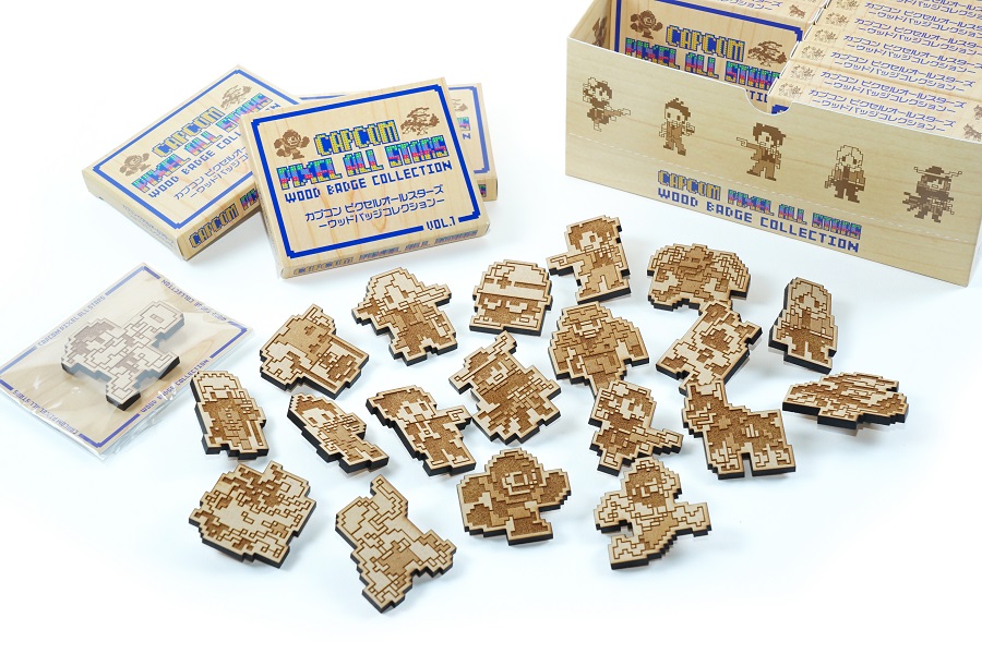 CAPCOM STORE】 カプコン40周年を記念した新規描き下ろしイラストの