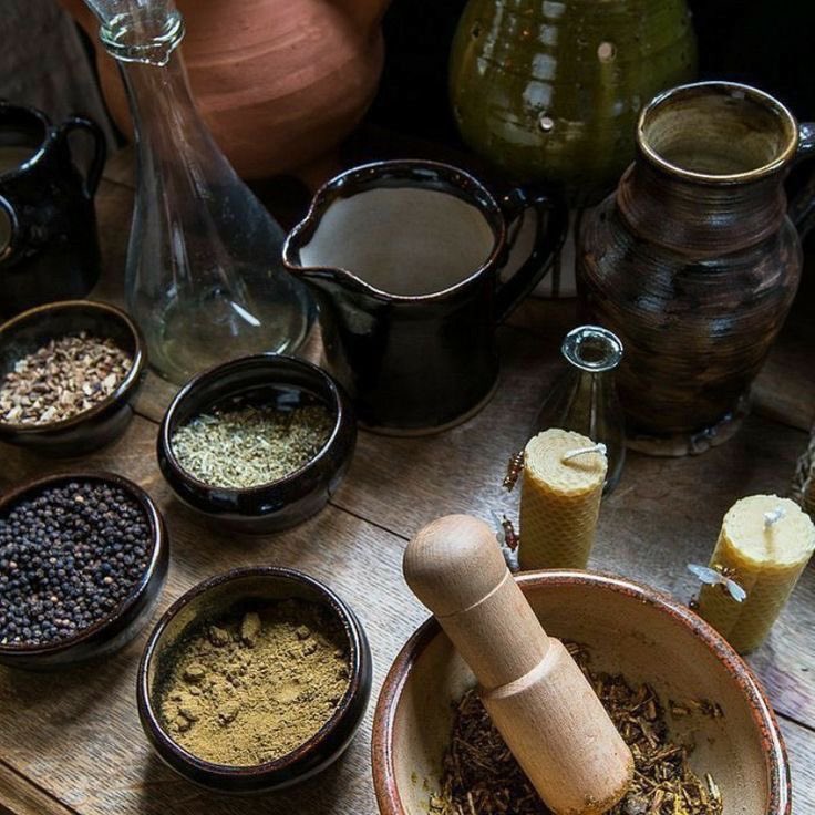 she’s restocking her medicine . . .