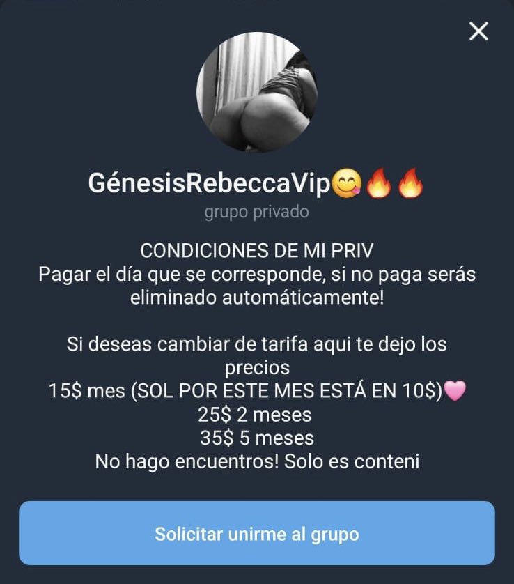 Whoisrbk1's tweet photo. Buenas noches mis bebés 
Los invito a suscribirse a mi canal de telegram 😚🫢
Escríbanme para darles promoción y compartirles el link https://t.co/QSVp6QSpQG