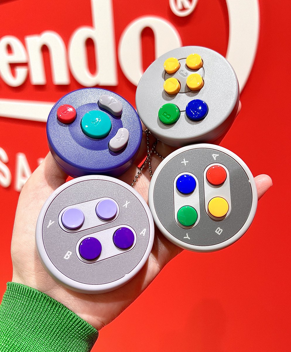 Nintendo コントローラーボタンコレクション 第1弾 第2弾 コンプリート お次はスーファミと64とGC！カプセルトイ「コントローラーボタン