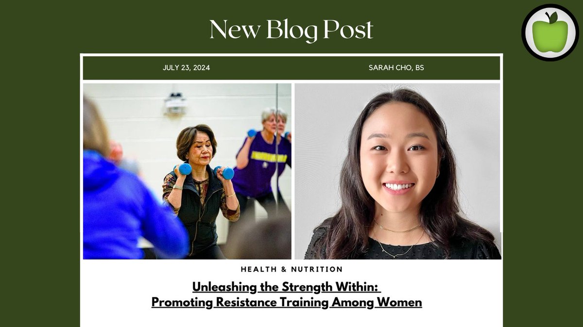 WeighingIn Blog (@weighinginblog) on Twitter photo #ICYMI, on the most recent blog post for the <a href="/WeighingInBlog/">WeighingIn Blog</a>, Sarah Cho discusses the barriers that deter women from participating in resistance training, and how to break down those barriers. Read more here: tinyurl.com/25d787sx. #ICYMI, on the most recent blog post for the <a href="/WeighingInBlog/">WeighingIn Blog</a>, Sarah Cho discusses the barriers that deter women from participating in resistance training, and how to break down those barriers. Read more here: tinyurl.com/25d787sx.