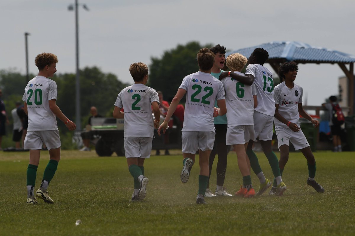 Keliix2009B's tweet photo. We needed everyone this past weekend and achieved what no other MN team did: semi-finalist in both the USA Cup Gold Bracket in 2023 &amp; 2024.
Well done.
#keliix
#wedeliver https://t.co/tvreJRRE3g