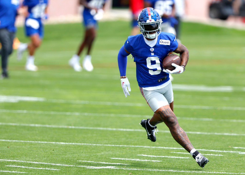 MLFootball's tweet image. 🚨NEWS: #Giants rookie wide receiver Malik Nabers is a “F*CKING PROBLEM,” according to the great Nick Saban.

NYG coach Brian Daboll &amp;amp; Saban extensively talked about Nabers and his ability.

THE GIANTS HAVE A STAR 👀