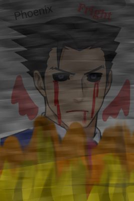 SpikyLawyer's tweet photo. muahaha it’s me Phoenix Fright the EVIL ace attorney https://t.co/60w1Q4DM76