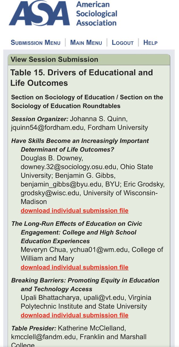 upali208's tweet photo. I’m excited to share that I’ll be presenting a paper from my dissertation research in Montreal @ASAnews @ASA_SoE #AcademicChatter @PhDVoice https://t.co/54eT8uLMTT