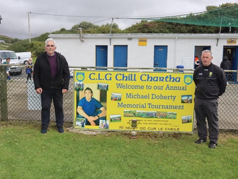 The 2024 Michael Doherty Memorial Blitz takes place on Thursday 1st August at 6:30pm in Towney, under 10s teams from Cill Chartha, <a href="/ArdaraGAA/">CLG Ard an Rátha/Ardara GAA & LGFA</a> , <a href="/CLGNaomhColumba/">CLG Naomh Columba</a> , <a href="/KILLYBEGSGAA/">Killybegs G.A.A</a>  and  <a href="/NaomhUltanGAA/">Naomh Ultan GAA</a>  will be taking part.