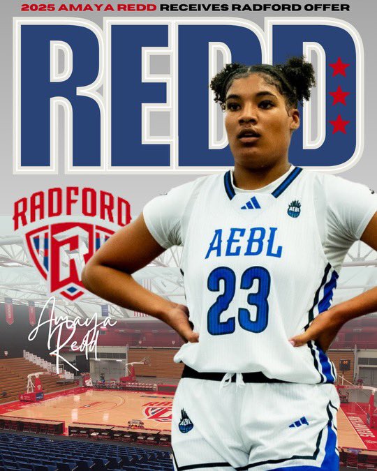 Blessed to receive an offer from <a href="/Radford_WBB/">Radford Women's Basketball</a> thank you <a href="/coachmcguire/">Mike McGuire</a>
