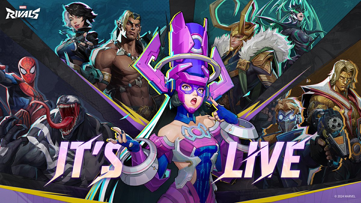 Marvel Rivals (@marvelrivals) on Twitter photo 💥The Closed Beta Test servers are now open! Join the action and battle enemies alongside your favorite Super Heroes and Villains!
To celebrate, we're giving away 50 Closed Beta Test codes! 🎉 The event runs from July 23rd to July 25th.
To enter:
1️⃣ Follow <a href="/MarvelRivals/">Marvel Rivals</a>
2️⃣ 💥The Closed Beta Test servers are now open! Join the action and battle enemies alongside your favorite Super Heroes and Villains!
To celebrate, we're giving away 50 Closed Beta Test codes! 🎉 The event runs from July 23rd to July 25th.
To enter:
1️⃣ Follow <a href="/MarvelRivals/">Marvel Rivals</a>
2️⃣