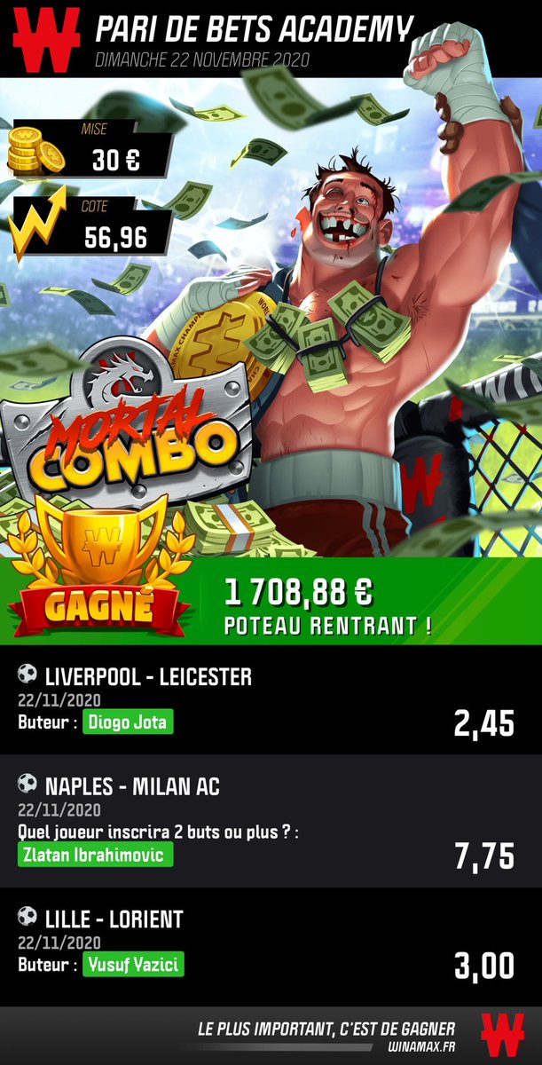 TuatsTips's tweet image. Il y a bientôt 4 ans, on tapait les 10k€ ✌🏼😜 J’espère qu’on pourra espérer atteindre une telle performance cette nouvelle saison 🤟🏻😉