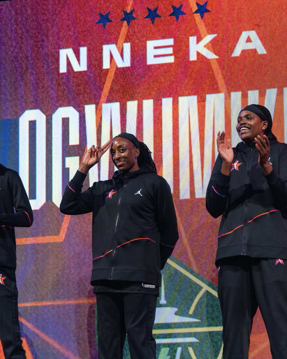 nnekaogwumike's tweet image. A tone was set...this year was different 🔥 #WNBAAllStar
