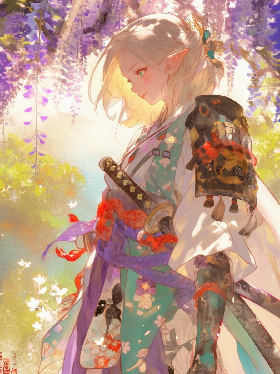 エルフ侍/AIイラスト (@elf_samurai) / X