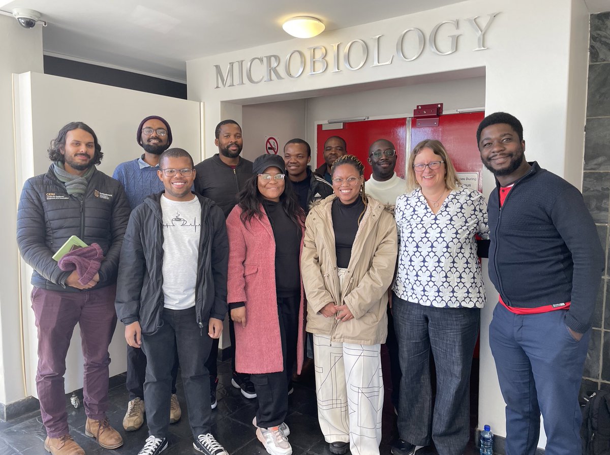 Dr. Jennifer Pett-Ridge (@jeffinerca) on Twitter photo I spent the most delightful day at <a href="/StellenboschUni/">Stellenbosch University</a> giving a lecture on roads2removal.org and meeting the members of @Thuls_M research group. What a fantastic bunch of microbial ecologists! Can’t wait to see them again at <a href="/ISME_microbes/">ISME - International Society for Microbial Ecology</a> #ISME19 I spent the most delightful day at <a href="/StellenboschUni/">Stellenbosch University</a> giving a lecture on roads2removal.org and meeting the members of @Thuls_M research group. What a fantastic bunch of microbial ecologists! Can’t wait to see them again at <a href="/ISME_microbes/">ISME - International Society for Microbial Ecology</a> #ISME19