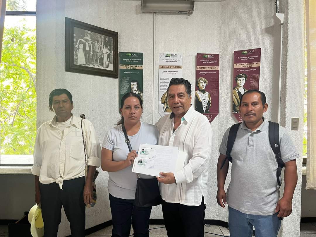 RAN_Nacional's tweet photo. Este martes en la representación del RAN en Oaxaca, atendimos entre otros trámites, los solicitados por integrantes de los comisariados de Mariscala de Juárez,San Juan Coatzóspam, San Andrés Yaá y Santiago Matatlán.

#ElRANCercaDeTi https://t.co/6nqURzBZ6v