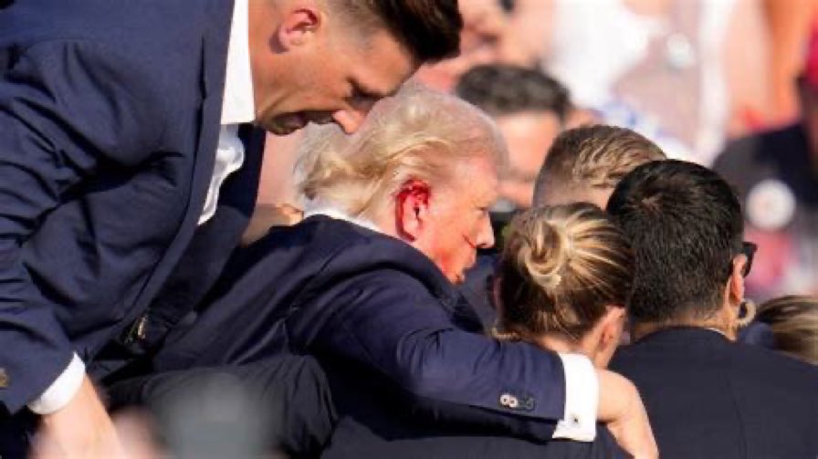 mjfree's tweet image. JUST IN FROM FBI - BALLISTIC TEST MONDAY BRINGS QUESTIONS:  A ballistic test at the Butler Fair Grounds on Monday during the USSS Hearing determined that Trump could not have been shot in the ear or he would have suffered a brain concussion/contusion and a broken neck