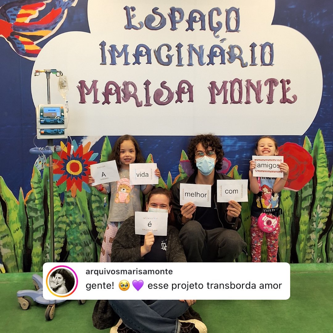 espacoMM's tweet photo. Nesta semana, o #EspaçoImaginárioMM está completando 1 ano de inauguração e, neste período, já provocou diversos sentimentos positivos nas pessoas que frequentam 💜 https://t.co/gZRQCve27l