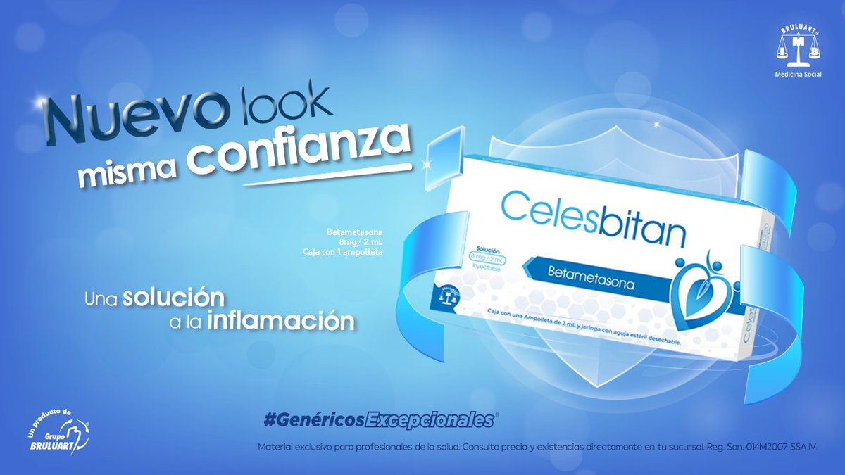 Confianza de siempre, imagen renovada. Celesbitan, perfecto para tus estantes.