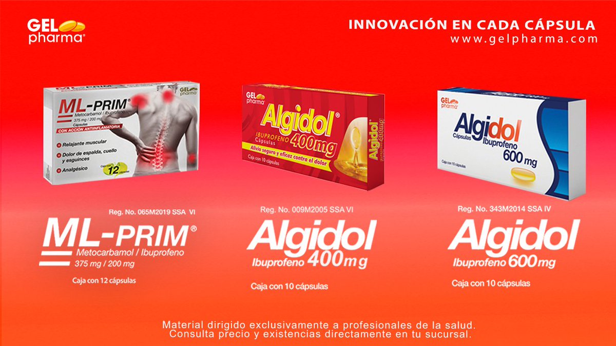 Con Gelpharma en tu farmacia, sus clientes estarán en buenas manos.
¡Calidad y confianza!