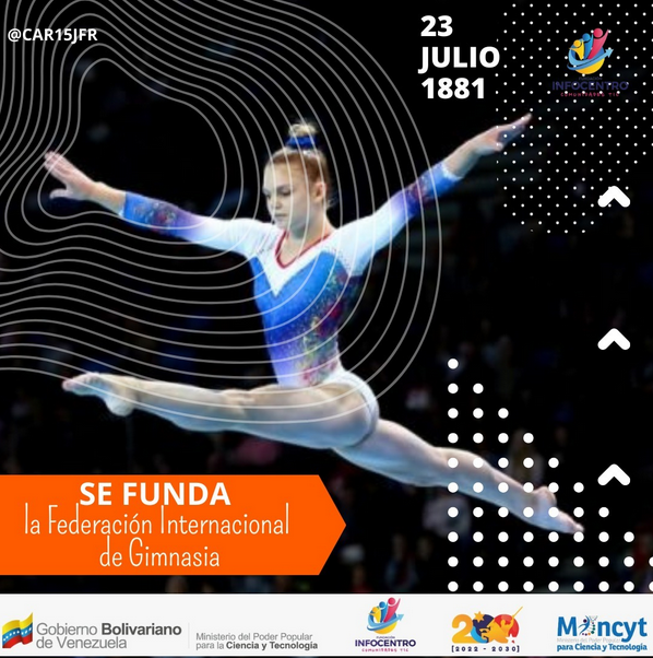 #23Jul #Efemérides #AfirmativosYPaLante #CienciaParaLaVida #Infocentro
<a href="/Gabrielasjr/">Gabriela Jiménez</a>
<a href="/LaRosaInfoVE/">LaRosaInfoVE</a>
<a href="/brigadasCHCH/">Brigadas comunicacionales Hugo Chávez</a>
<a href="/InfocentroOce/">Infocentro_Vzla3</a>