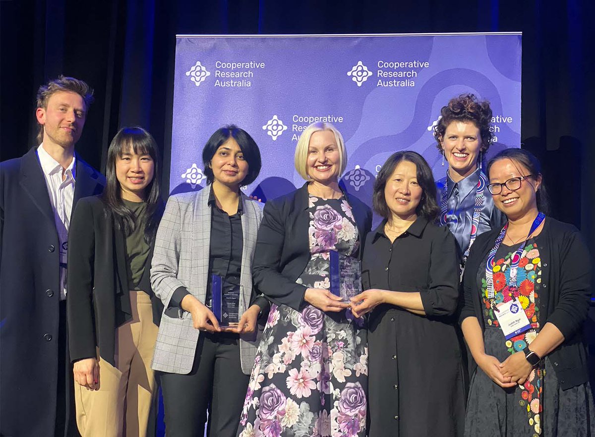 RMIT Research (@researchrmit) on Twitter photo Australia’s first electronic screening and risk prediction tool for deterioration in aged care residents has won a top national prize for its positive impact on health & safety: rmit.edu.au/news/all-news/… Brilliant collaboration <a href="/telstrahealth/">Telstra Health</a> <a href="/digihealthcrc/">Digital Health CRC</a> 👏👏👏 <a href="/CoopResearchAus/">Cooperative Research Australia (CRA)</a> Australia’s first electronic screening and risk prediction tool for deterioration in aged care residents has won a top national prize for its positive impact on health & safety: rmit.edu.au/news/all-news/… Brilliant collaboration <a href="/telstrahealth/">Telstra Health</a> <a href="/digihealthcrc/">Digital Health CRC</a> 👏👏👏 <a href="/CoopResearchAus/">Cooperative Research Australia (CRA)</a>
