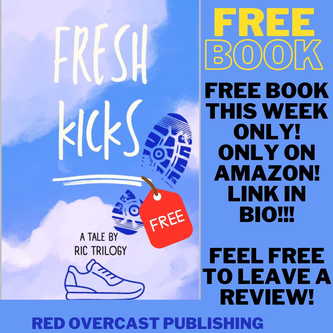 FreshDesignOnX's tweet image. Free Book! Free Book!! Amazon ebook only!  

Fresh Kicks - Sneaker Stories a.co/d/hrN18KO